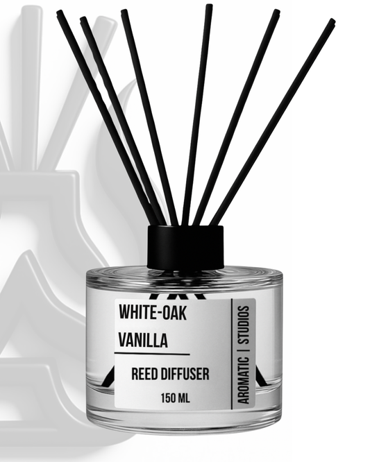 White-Oak Vanilla Reed Diffuser