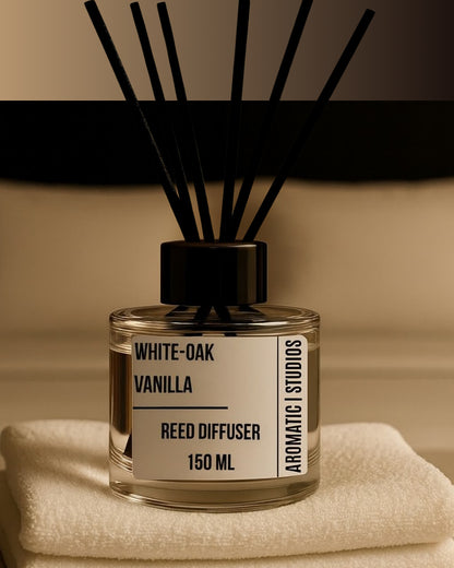 White-Oak Vanilla Reed Diffuser